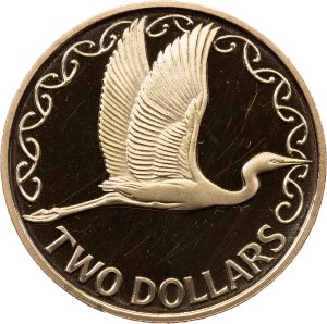 New Zealand, 2 Dollars 1991