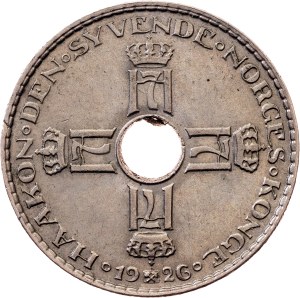 Norway, 1 Krone 1926, Kongsberg