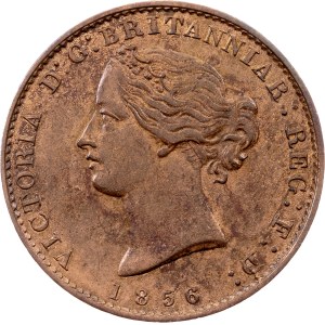 Nova Scotia , 1/2 Penny 1856, Heaton