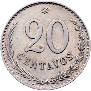 Paraguay, 20 Centavos 1903, Buenos Aires