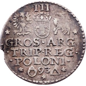 Poland, 3 Groszy / Trojak 1593, Malbork