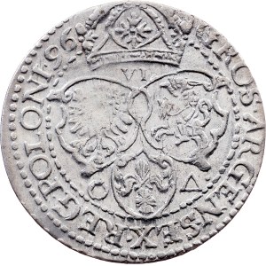 Poland, Szóstak / 6 Groszy 1596, Malbork