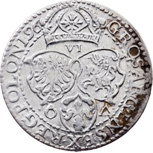 Poland, Szóstak / 6 Groszy 1596, Malbork
