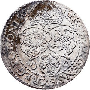 Poland, Szóstak / 6 Groszy 1596, Malbork
