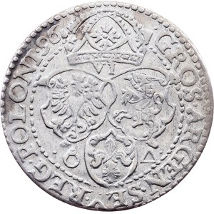 Poland, Szóstak / 6 Groszy 1596, Malbork