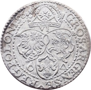 Poland, Szóstak / 6 Groszy 1596, Malbork