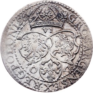 Poland, Szóstak / 6 Groszy 1596, Malbork