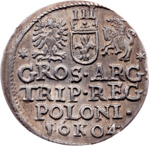 Poland, Sigismund III. Vasa Trojak / 3 Grosze, 1604