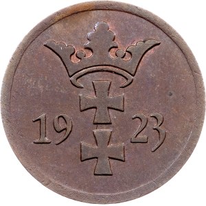 Poland, 2 Pfennige 1923