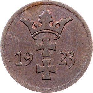 Poland, 2 Pfennige 1923