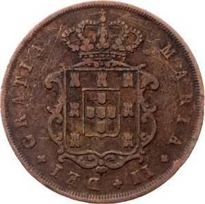 Portugal, 10 Reis 1842, Lisbon