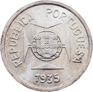 Portuguese India, 1 Rupia 1935, Lisbon