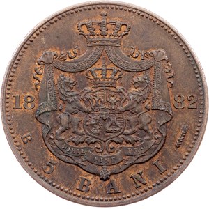 Romania, 5 Bani 1882, Bucharest