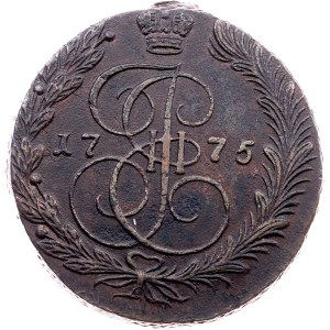 Russia, 5 Kopecks 1775, EM