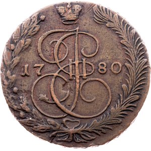Russia, 5 Kopecks 1780, EM