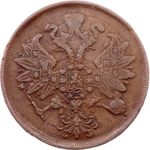 Russia, 2 Kopecks 1865, EM