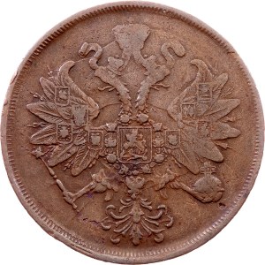 Russia, 2 Kopecks 1865, EM