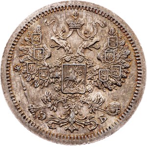 Russia, 15 Kopecks 1907, СПБ-ЭБ