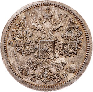 Russia, 15 Kopecks 1907, СПБ-ЭБ