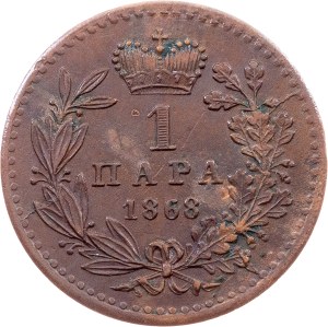 Serbia, 1 Para 1868
