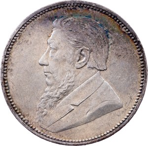 South African Republic, 2 Shillings 1897, Pretoria