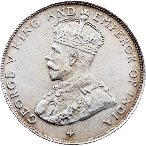 Straits Settlements , 50 Cents 1921, Bombay