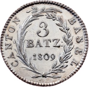 Switzerland, 3 Batzen 1809