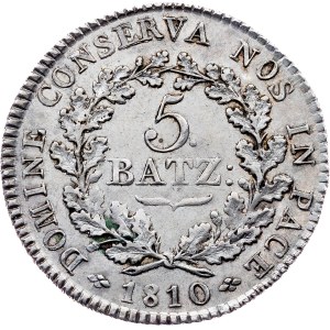 Switzerland, 5 Batzen 1810