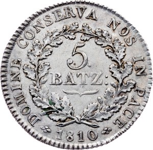 Switzerland, 5 Batzen 1810