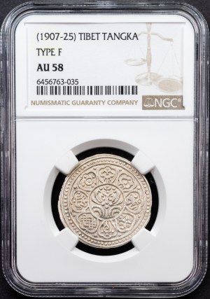 Tibet, 1 Tangka 1907-25