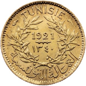 Tunisia, 50 Centimes 1921, Paris