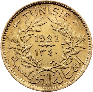 Tunisia, 50 Centimes 1921, Paris