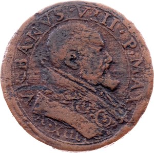 Vatican City, 1 Quattrino ND (1623-1644)