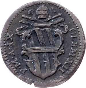 Vatican City, 1 Quattrino 1738