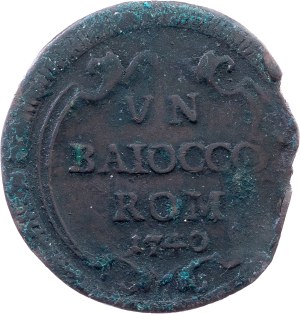 Vatican City, 1 Baiocco 1740, Rome