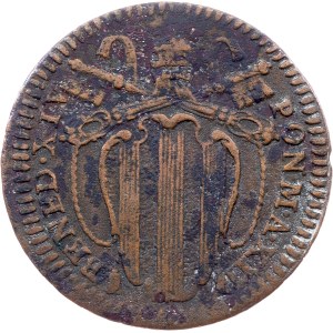 Vatican City, 1 Quattrino 1751