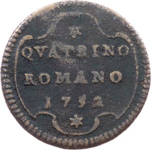 Vatican City, 1 Quattrino 1752