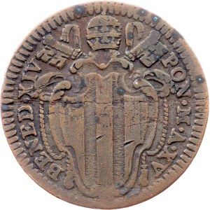 Vatican City, 1/2 Baiocco 1755, Rome
