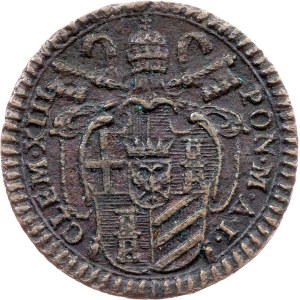 Vatican City, 1 Quattrino 1758