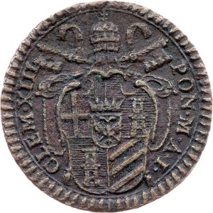 Vatican City, 1 Quattrino 1758