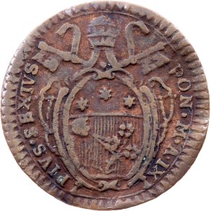 Vatican City, 1 Quattrino ND (1783)