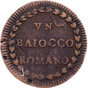 Vatican City, 1 Baiocco 1789, Rome