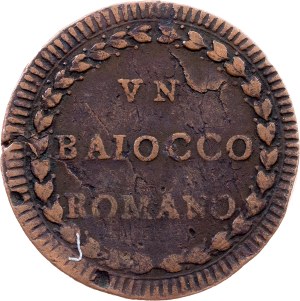 Vatican City, 1 Baiocco 1789, Rome
