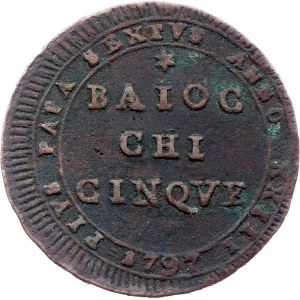 Vatican City, 5 Baiocchi 1797