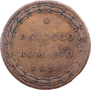 Vatican City, 1 Baiocco 1829