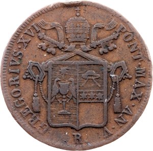 Vatican City, 1 Baiocco 1835, Rome