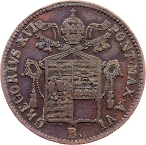Vatican City, 1 Baiocco 1836, Bologna