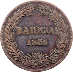 Vatican City, 1 Baiocco 1836, Bologna