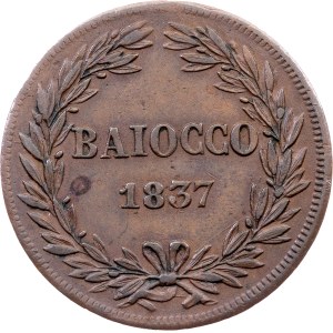 Vatican City, 1 Baiocco 1837, Rome