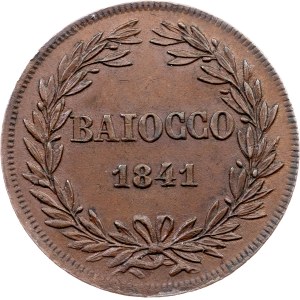 Vatican City, 1 Baiocco 1841, Rome